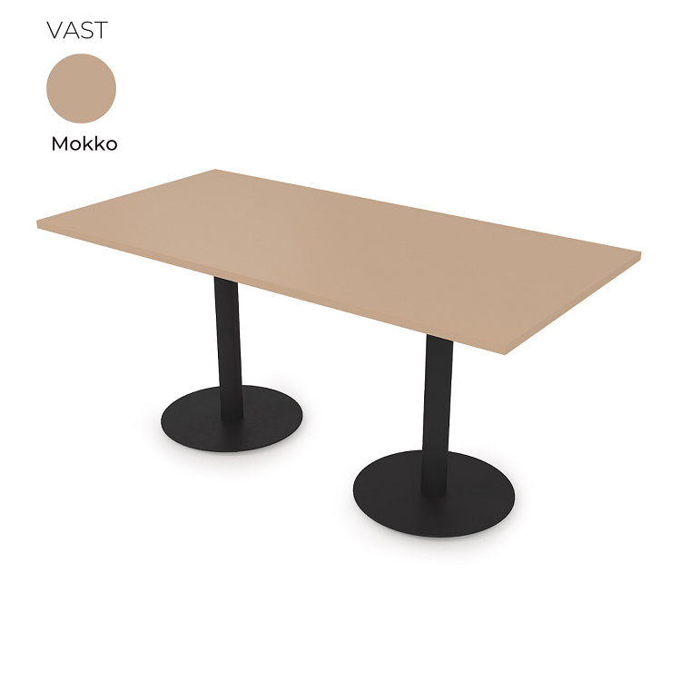 Стол на 2-х опорах Алсав 21VAST.160 Mokko