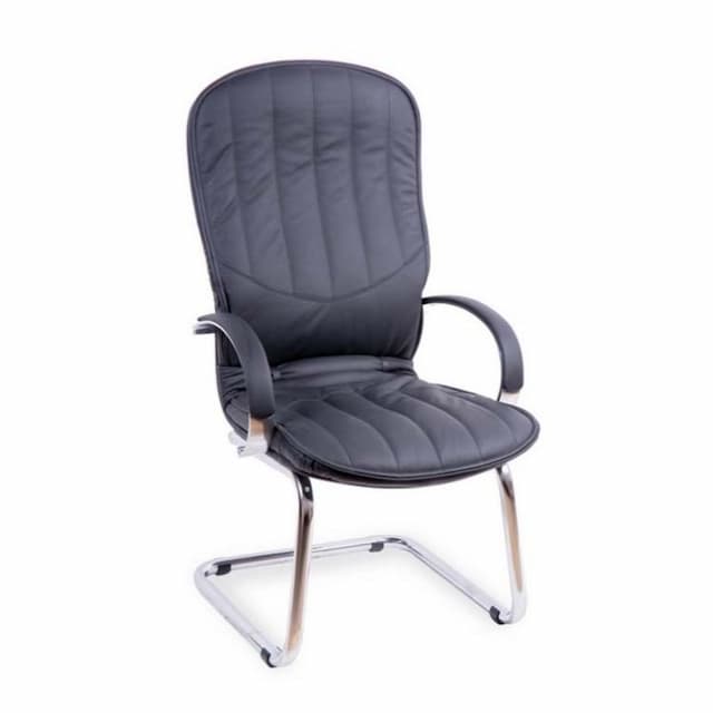 Конференц кресло Мирэй Дипломат хром конференц, кожзам
