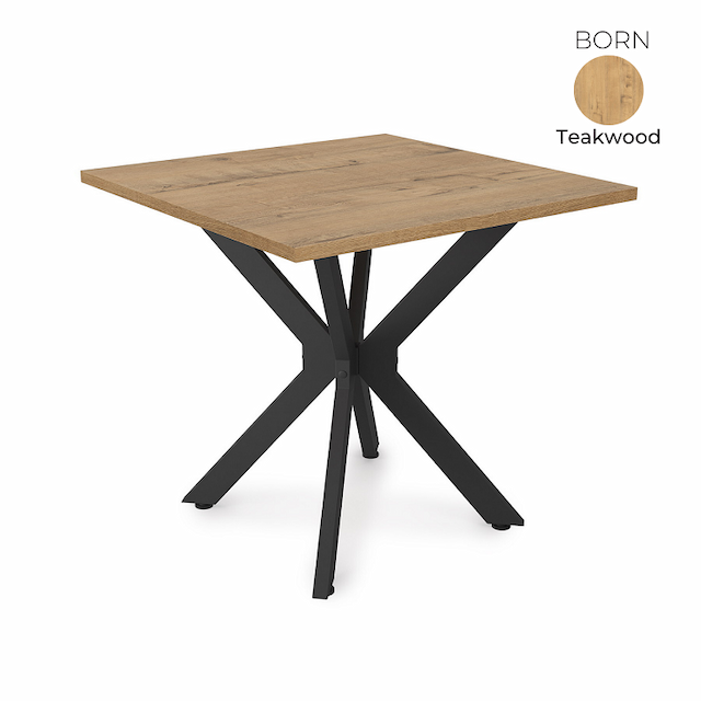 Стол обеденный квадратный Алсав 21BORN-K.800 Teakwood