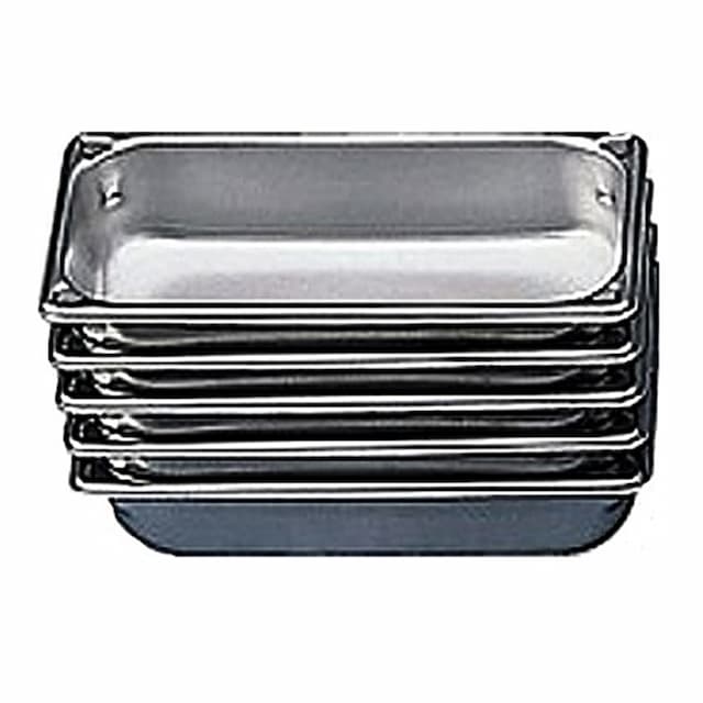 Гастроемкость Rosso GN 1/4-100 (265х162x100) нерж. сталь