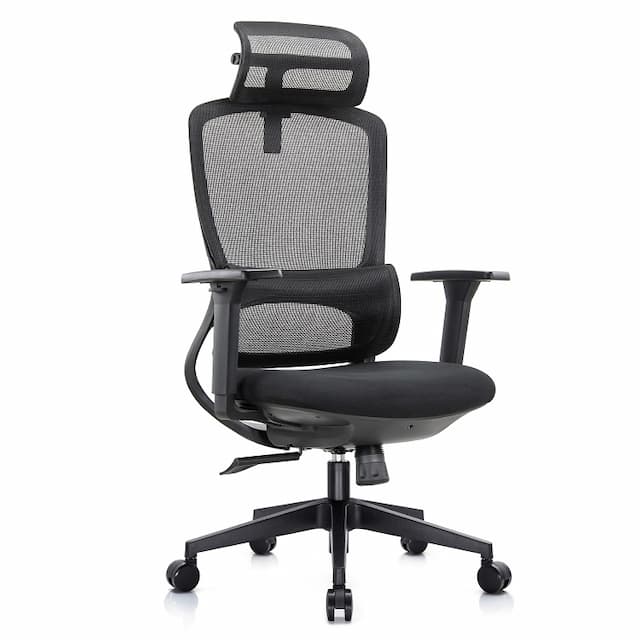 Кресло офисное Riva Chair Skill (6245A) черный