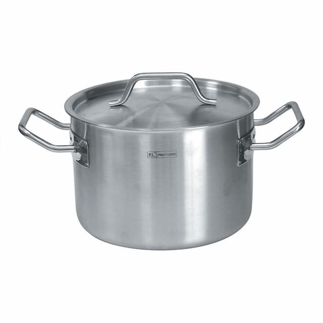 Кастрюля 2,4 л, 16х12 см с крышкой нерж P.L. Proff Cuisine арт. 90000025