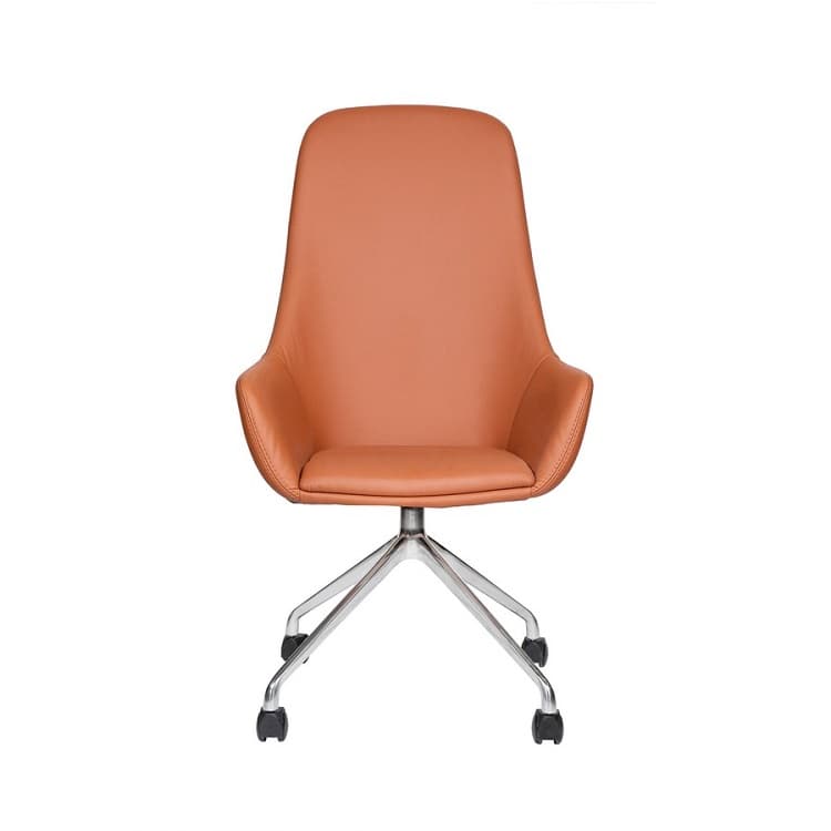 Кресло офисное Мирэй МГ-24 хром паук 4 луча/высокая спинка