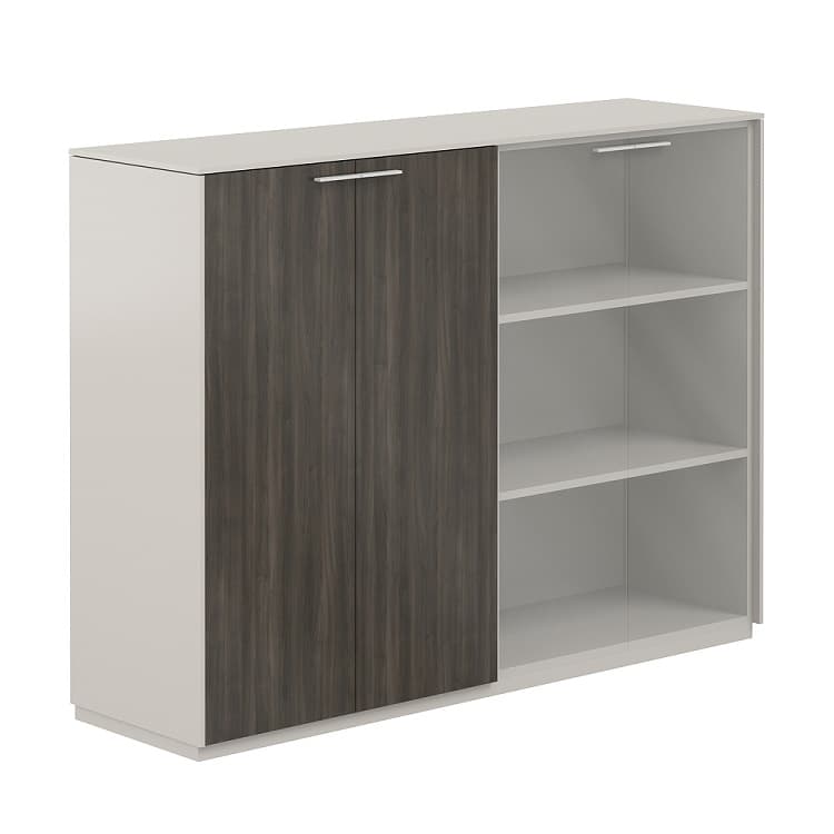 Шкаф средний двойной Norden Атлас NZ-0305+NZ-0325.GS.BT.GL