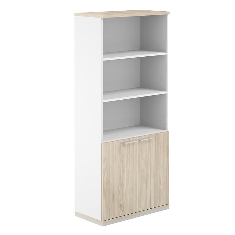 Шкаф полуоткрытый Norden Allegro AG.220.WH.AR.AR