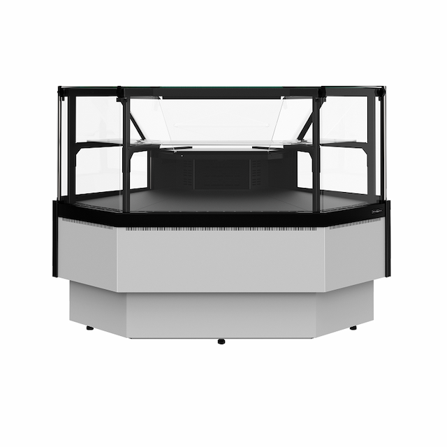 Витрина холодильная Carboma Palm 3 GC95 VV-5-1 внешний угол без боковин (версия 2.0)  9006-0430