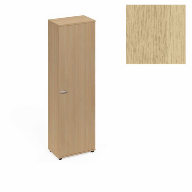 Шкаф для одежды узкий Юнитекс А4 (60x36.4x193) А4 9308 НД натуральный дуб