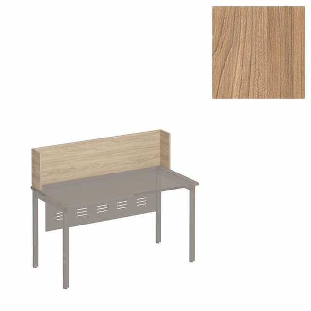 Настольная перегородка Юнитекс Формула МП 2 ФР 458 ВЗ (140x18x35) вяз светлый