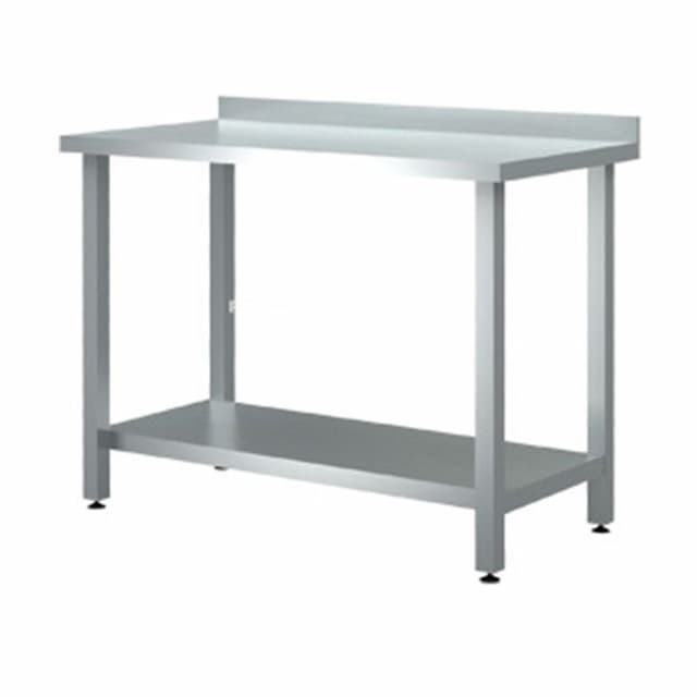 Стол разделочный пристенный с бортом Cryspi СРПН Э СП 1600х700