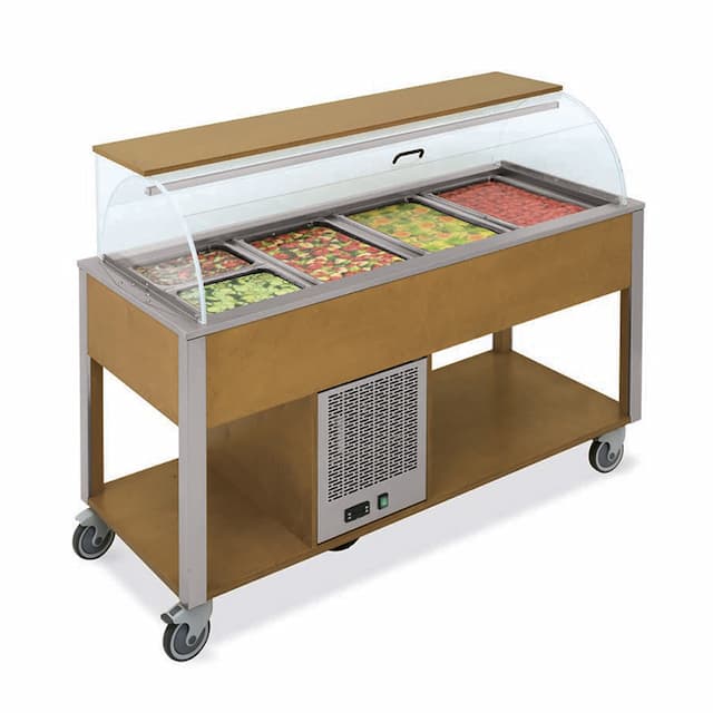 Стол Шведский охлаждаемый MetalCarrelli 6940.3RAL (цвет по RAL)