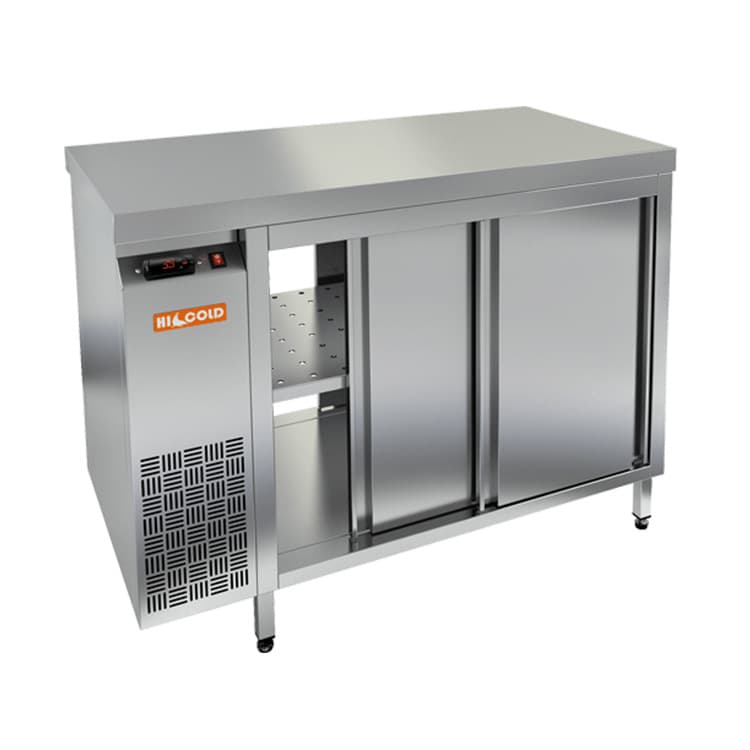 Стол тепловой сквозной двери купе Hicold TS T 12 GN O
