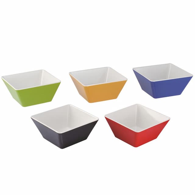 Салатник квадратный Pujadas 22202V (18х18 см, h 8,5 см, зеленый)