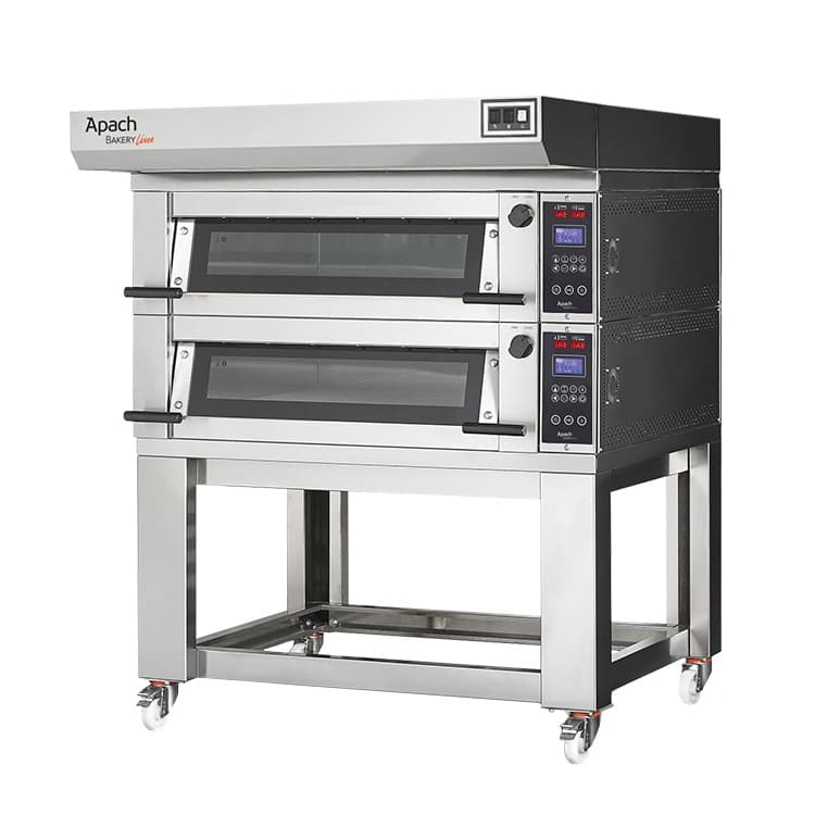 Печь подовая с подставкой без направляющих APACH BAKERY LINE E2K1L DPBI-T