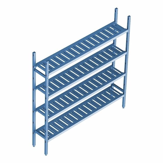 Стеллаж модульный базовый POLAIR LOAD.ME POLY 18AL.4PP40.18B